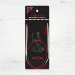 ChiaoGoo Knit Red Aiguilles Circulaires Fixes 60 cm