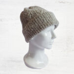 Patron Bonnet Alpaka Tweed Torsadé