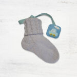 Patron Bas de Bébé Torsadés