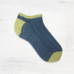 Patron Bas Court Bicolore à Côtes Mousse