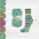 Rellana Garne Flotte Socke Mississippi - 4 brins