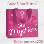 Sac Mystère! Contient minimum 10 pelotes de 100g