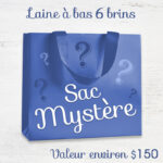 Sac Mystère!  Contient minimum 6 pelotes de 150g